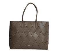 Calvin Klein, ,Bags ,Donna ,Marrone ,ONE SIZE Braided Look Shopper Bag