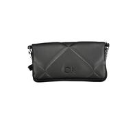 Calvin Klein, ,Bags ,Donna ,Nero ,ONE SIZE Borsa in Cotone Nera con Manico a Catena