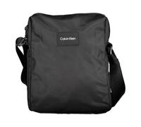 Calvin Klein, ,Bags ,Uomo ,Nero ,ONE SIZE Borsa a Tracolla Uomo Nero Chiusura Lampo