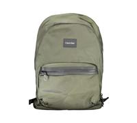 Calvin Klein, ,Bags ,Uomo ,Verde ,ONE SIZE Zaino in Poliestere Verde con Scomparto per Laptop