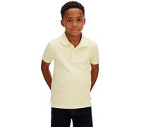 Calvin Klein Bambino Maglietta Polo Solid Regular Fit, Giallo (French Vanilla 12-0722 TCX), 12 Anni