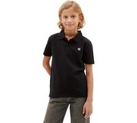 Calvin Klein Bambino Maglietta Polo Solid Regular Fit, Nero (Black [CSI] 25Cw1000175Ck), 16 Anni