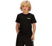Calvin Klein T-Shirt Bambino Minimal Logo S/S IB0IB02608 S/S T-Shirt, Nero (CK Black), 6 Anni, Nero (CK Black), 6 Anni