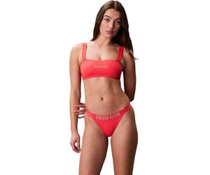 Calvin Klein Bandeau W Straps Lv00q61223 Top da Bagno Donna (Pacco da 1)