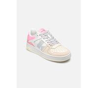 Calvin Klein - BASKET CUPSOLE LACEUP MIX LTH WN Bianco - Sneakers 38 Bianco