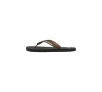 Calvin Klein Beach Sandal Transparent TPU Ym0Ym01267, Infradito Uomo, Black (Black/Bright White), 42 EU