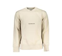 Calvin Klein Beige Cotton Men Sweatshirt - XXL