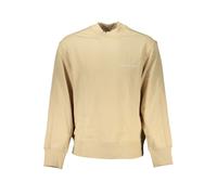 Calvin Klein Beige Cotton Men's Sweatshirt - S