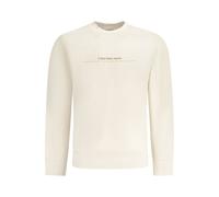Calvin Klein Beige Cotton Men's Sweatshirt - XXL