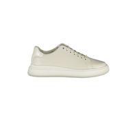 Calvin Klein Beige Leather Women Sneaker - EU36/US6