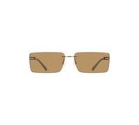 Calvin Klein Beige Metal Women Sunglasses