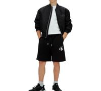 Calvin Klein Bermuda Nero con Logo Taglio Relaxed (IT, età, 14 Anni, Regular, Bambino, Nero)