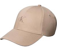 Calvin Klein Berretto da Baseball da Donna con monogramma Ricamato, LV04K5024G, Marrone (Tortora Deserto), Taglia Unica, Marrone (Desert Taupe), Taglia Unica