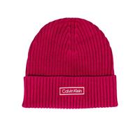 Calvin Klein - Berretto in misto cotone e cashmere - - Accessories - Uomo - Rosa - ONE SIZE