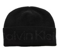 Calvin Klein Berretto Signature Branding Beanie CK Black Nero