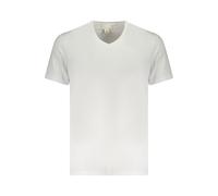Calvin Klein Bianco Cotton Men T-Shirt - M