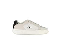 Calvin Klein - Bianco Leather Sneaker - - Shoes - Uomo - Multicolore - 45 EU