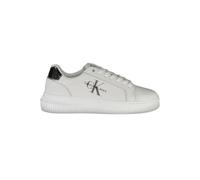 Calvin Klein Bianco Leather Women Sneaker - EU40/US10