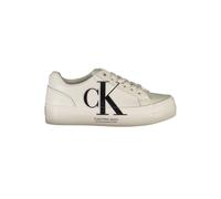 Calvin Klein Bianco Leather Women Sneaker - EU40/US10