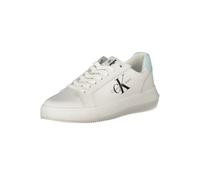 Calvin Klein Bianco Leather Women Sneaker - EU41/US11