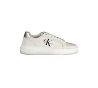 Calvin Klein Bianco Polyurethane Women Sneaker - EU39/US9