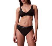 Calvin Klein bikini top donna con fascia logata nero