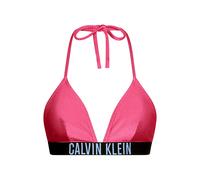 Calvin Klein Bikini Top Elastico Parlato Rosa Donna XS