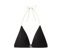 Calvin Klein bikini top triangolo donna con logo nero