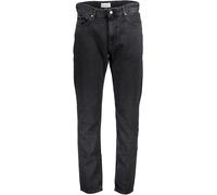 Calvin Klein Black Cotton Men Jeans - W30