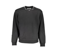 Calvin Klein Black Cotton Men Sweater - XL
