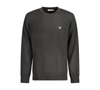 Calvin Klein Black Cotton Men Sweater - XXL