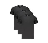 Calvin Klein Black Cotton Men T-Shirt - S