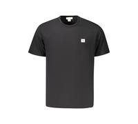 Calvin Klein Black Cotton Men T-Shirt - XL
