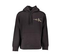 Calvin Klein Black Cotton Men's Hoodie - XL