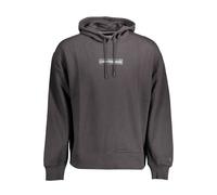 Calvin Klein Black Cotton Men's Hoodie - XXL