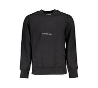 Calvin Klein Black Cotton Men's Sweatshirt - XXL