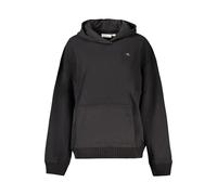 Calvin Klein Black Cotton Women Sweater - XL