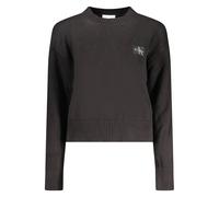 Calvin Klein Black Cotton Women Sweater - XL