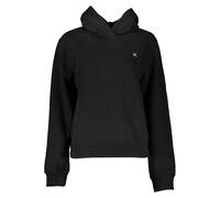 Calvin Klein Black Cotton Women's Sweatshirt - L