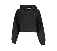 Calvin Klein Black Cotton Women's Sweatshirt - XL