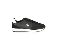 Calvin Klein Black Leather Men Sneaker - EU41/US8