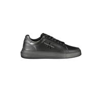 Calvin Klein Black Leather Men Sneaker - EU44/US11
