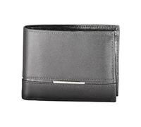 Calvin Klein - Black Leather Wallet - - Accessories - Uomo - Nero - ONE SIZE