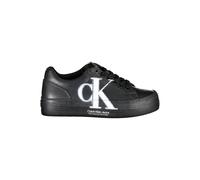Calvin Klein Black Leather Women Sneaker - EU39/US9