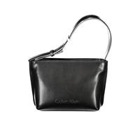 Calvin Klein Black Polyester Woman Shoulder Bag