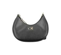 Calvin Klein Black Polyester Women Shoulder Bag