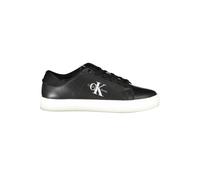 Calvin Klein Black Polyurethane Men's Sneaker - EU44/US11