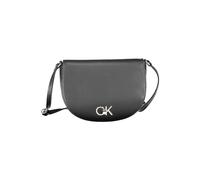 Calvin Klein Black Polyurethane Women Shoulder Bag