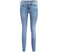 Calvin Klein Blu Cotton Women Jeans - W27 | L32