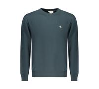 Calvin Klein Blue Cotton Men Sweatshirt - M